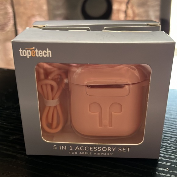 TOPETECH Apple AirPods Protective Case and Accessories Bundle 2-pack - Picture 3 of 4